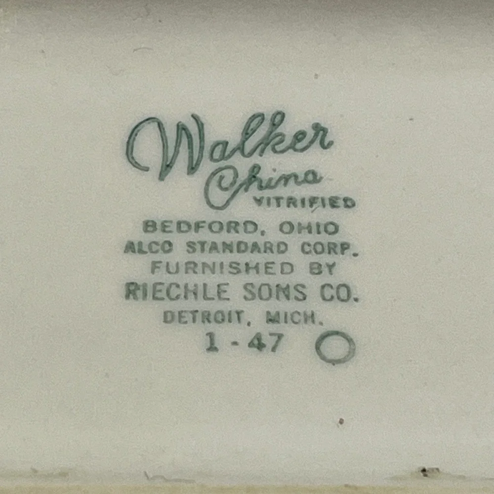 1947 Walker China 10